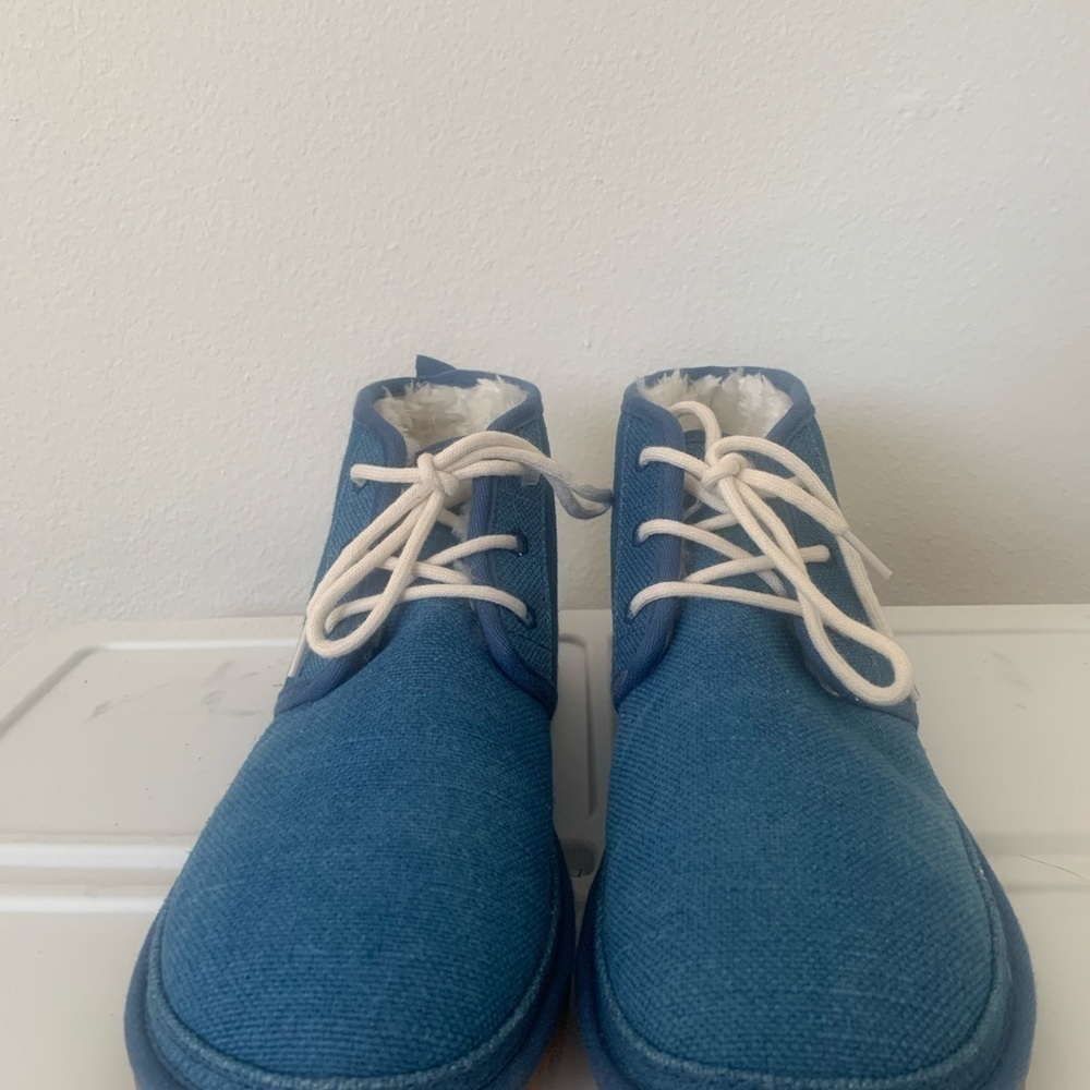 Ugg MENS NEUMAL NATURAL CHUKKA STYLE BOOT NEW BLUE SIZE 13‎ # Snow Winter Cold - Picture 3 of 6